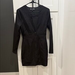 NBD Long Sleeve Black Dress